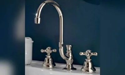 Sbordoni Etruria Смеситель Для Раковины На 3 Отверстия, Цвет Никель