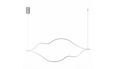 SL6106.103.45 Светильник подвесной ST-Luce Никель/Белый LED 1*45W 4000K