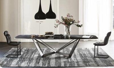 Стол обеденный Skorpio Crystalart Cattelan Italia