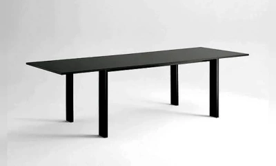 Стол На Каркасе Из Алюминия Со Стеклянной Столешницей Tabula, Rimadesio