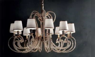 Emme Pi Light Люстра "Cristalry Gold"