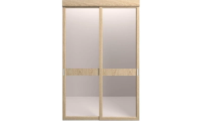 Перегородка Софья. Коллекция Original. Модель со стеклом и филенкой (91)