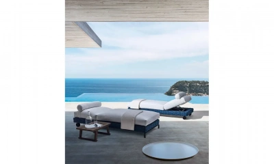 Шезлонг RAY OUTDOOR FABRIC B&B ITALIA RF203LA