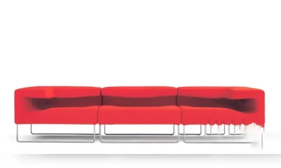 Диван Модульный На Основании Из Хромированной Стали Lowseat, Moroso