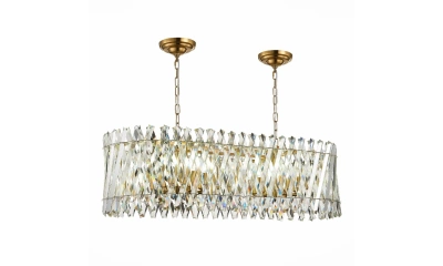 SL1170.303.12 Светильник подвесной ST-Luce Латунь/Прозрачный E14 12*40W