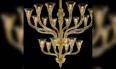 Barovier & Toso Люстра 5554\18\Сс