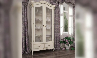 Сервант Kreind Romantic Gold Стеклянный R181G