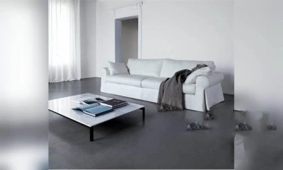 Низкий Столик С Круглым / Прямоугольным Мраморным Топом, Molvedo - Swan