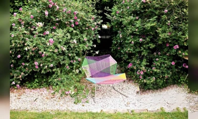 Кресло Из Сплетенных Полимерных Жгутов И Кожи Tropicalia, Moroso