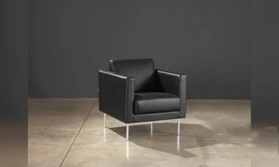 Кресло Кожаное Cubic, Giulio Marelli 1