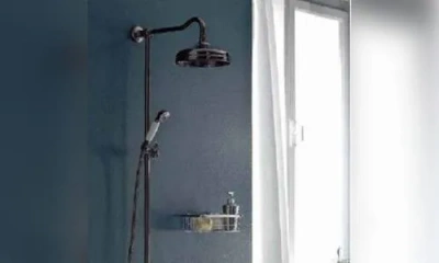 Sbordoni Etruria Смеситель Для Душа На 2 Отверстия, Цвет Черный Никель