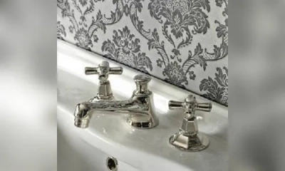 Sbordoni Deco Смеситель Для Раковины На 3 Отверстия, Цвет Никель