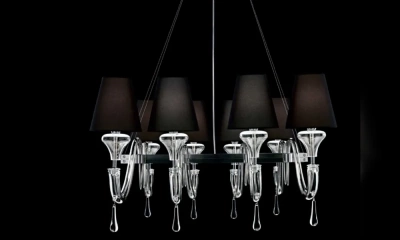 Barovier & Toso Люстра 7037\Aq\Bb