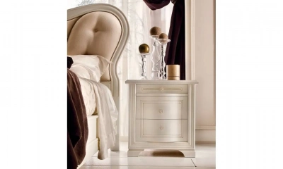 Тумбочка Ferretti & Ferretti Comodino 2 Cassetti Curvi 1 Dritto