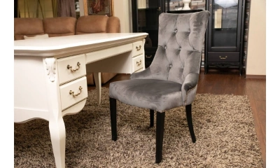 Kreind Стул Серый 56/62/94 Микровельвет