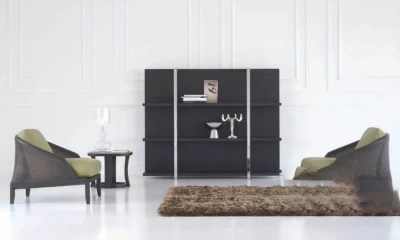 Стеллаж Книжный На Каркасе Из Древесины С Металлическими Стойками Grace, Potocco