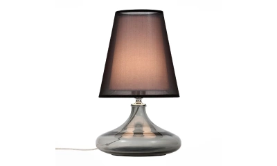 SL974.404.01 Прикроватная лампа ST-Luce Хром, Дымчатый/Черный, Белый E27 1*60W