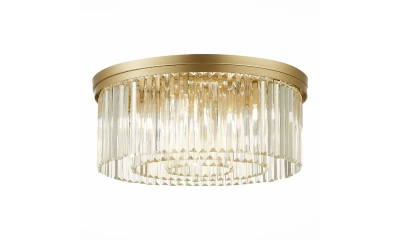 SL1624.202.09 Люстра потолочная ST-Luce шампань/прозрачный E14 9*40W