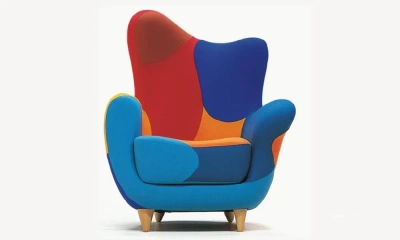 Кресло Alessandra С Каркасом Из Стали И Дерева, Moroso