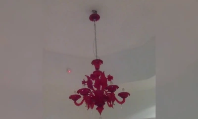 Люстра Красный