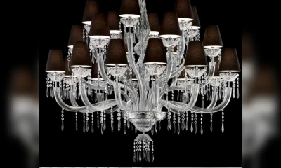 Barovier & Toso Люстра 5695\24\Aq\Bb