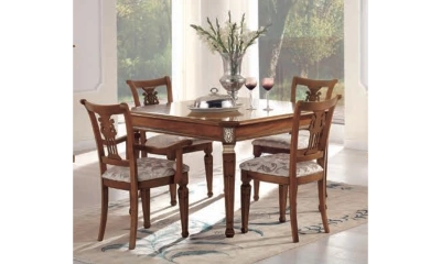 Столовая группа Vaccari Giovanni Bella Italia (стол обеденный, 4 стула)