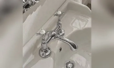 Sbordoni Antica Смеситель Для Раковины На 2 Отверстия, Цвет Хром