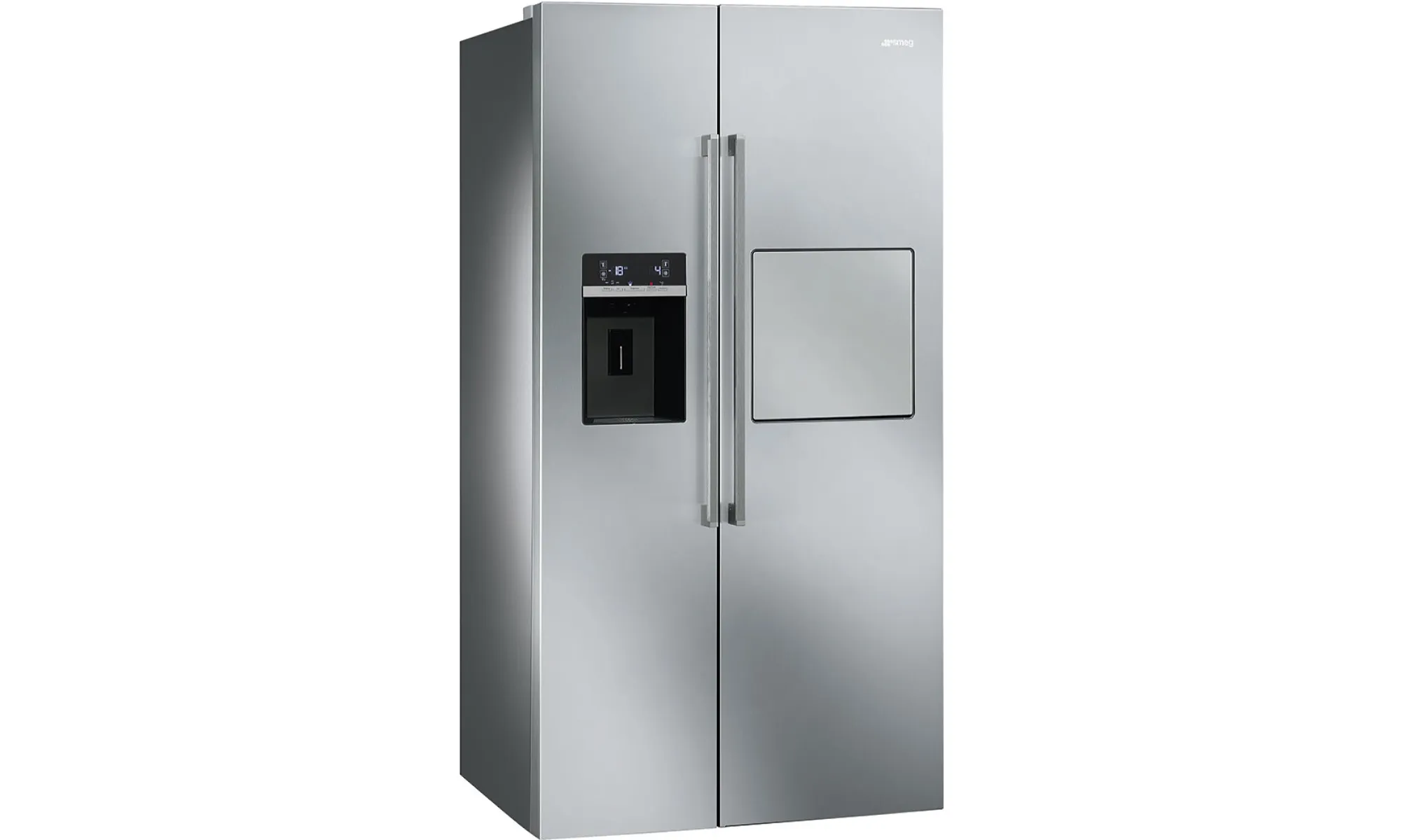 Холодильник Smeg Side by Side. Side-by-Side ILVE RN 9020 SBS/MBP. Холодильник Смег с ледогенератором. Холодильник Сайд-бай-Сайд отдельностоящий.