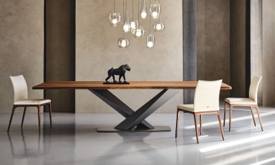 Стол обеденный Stratos Wood Cattelan Italia