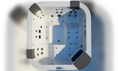 Мини-Бассейн Jacuzzi Santorini Pro 230Х215 9444-82965 Platinum