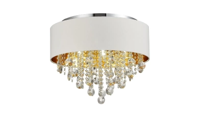 SL1350.502.06 Светильник потолочный ST-Luce Хром/Белый, Золотистый, Прозрачный E14 6*40W