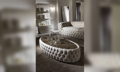 Стол Журнальный Dv Home Collection Chelsea Oval Tavolino