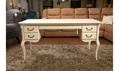 Kreind Кабинетный Стол Широкий Слоновая Кость 152/64/78