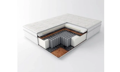 Матрас Сонберри Angelo Pillowtop 4См (Белый)-12