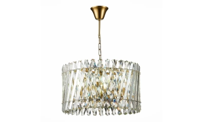 SL1170.303.06 Светильник подвесной ST-Luce Латунь/Прозрачный E14 6*40W