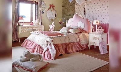 Кровать В Детскую Volpi Nuvola Con Cuori