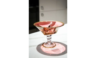 Ваза VETRERIE DI EMPOLI Rossa