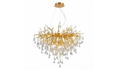 SL1651.203.09 Люстра подвесная ST-Luce Золотистый/Золотистый G9 9*5W