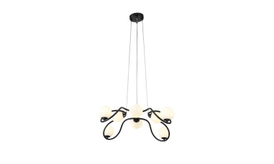 SL1502.403.08 Светильник подвесной ST-Luce Черный/Белый G9 8*5W