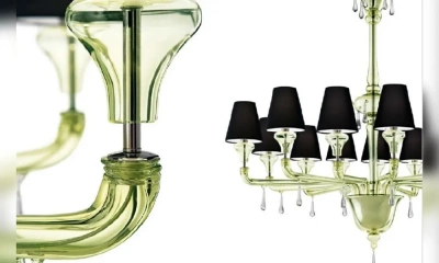 Barovier & Toso Люстра 5549\13\Aq\Bb