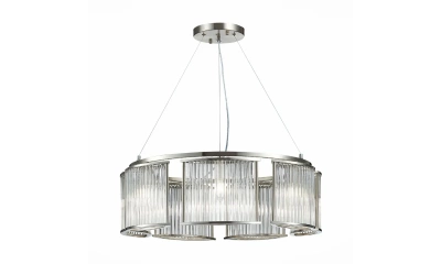 SL1627.103.07 Люстра подвесная ST-Luce Хром/Прозрачный E14 7*40W
