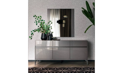 Буфет 3-х дверный Alf Group Graphite