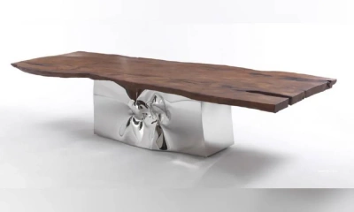 Стол С Опорой Из Стали Riflessi Millenari, Riva 1920