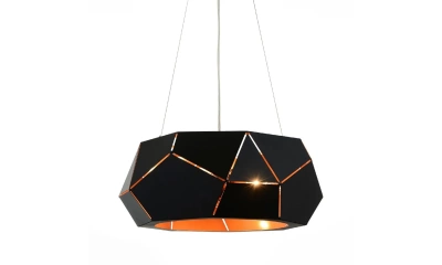 SL258.403.06 Люстра подвесная ST-Luce Черный/Черный, Золото E14 6*40W