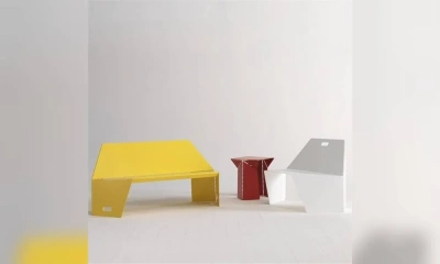 Столик Журнальный Из Алюминия Bent, Moroso