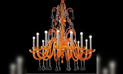 Barovier & Toso Люстра 5555\12\Сс