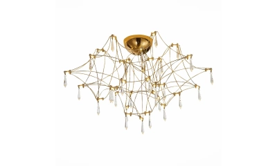 SL797.202.78 Люстра потолочная ST-Luce Золотистый, Шампань LED 78*0,45W 3000K