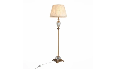 SL966.305.01 Торшер ST-Luce Бронза/Бежевый E27 1*60W (из 2-х коробок)