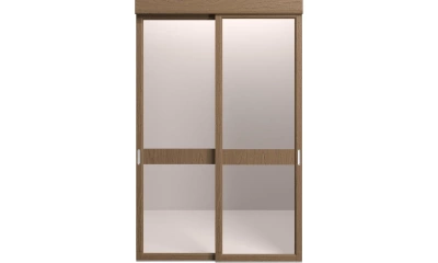 Перегородка Софья. Коллекция Original. Модель со стеклом и филенкой (382)