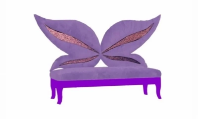 Диван Madame Butterfly Фабрики Sicis